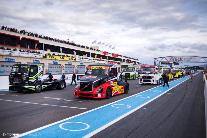J-1 avant le Grand Prix Camions au Castellet