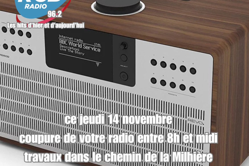 Travaux et coupure de courant sur le chemin de la Milhière à SANARY SUR MER