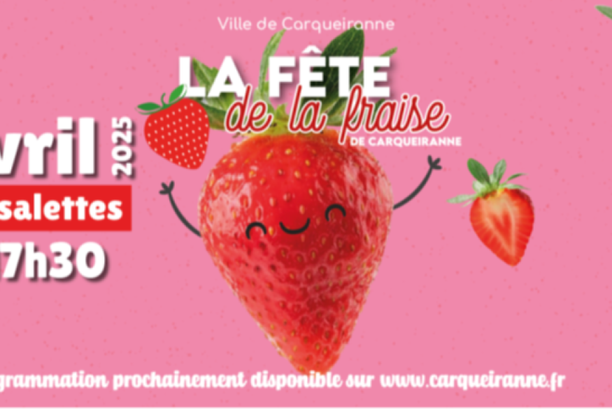 La Fête de la Fraise à Carqueiranne 12 avril