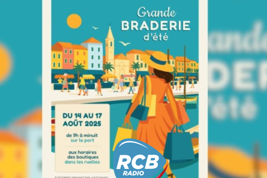 Grande braderie d'été à Sanary-sur-Mer 14 aout