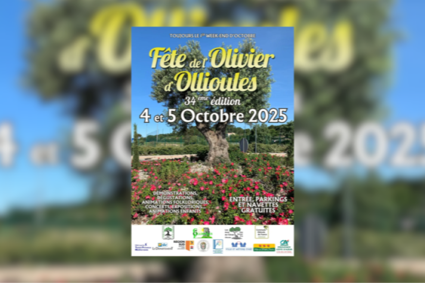  Fête de l’Olivier Les 4 et 5 octobre 2025, Ollioules